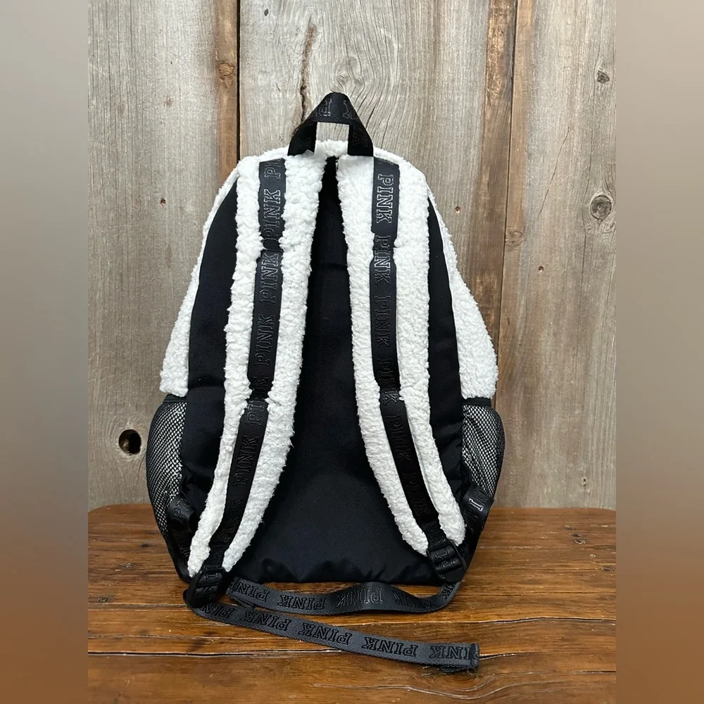 Victoria’s Secret PINK Campus Backpack Sherpa Limited Edition Full Size